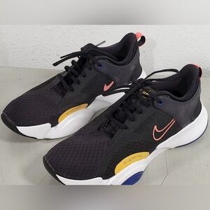 Nike Superrep Go 2 Mens 10.5 Black Running Athletic Shoes CZ0604-048